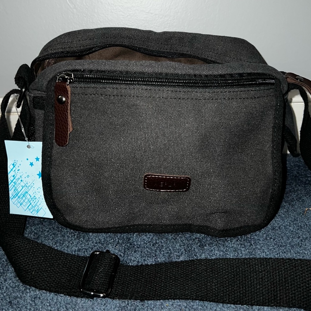 Venatin Unisex Messenger Canvas Crossbody Bag